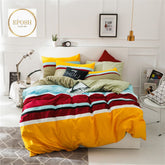 Rainbow Stripes Duvet Set - EPO756